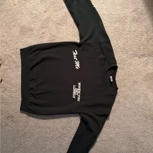 Lonely Ghost Olive Green Sweatshirt